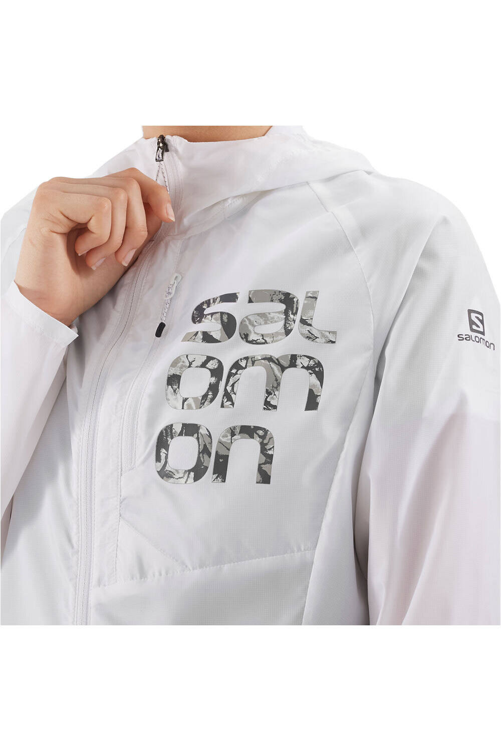 Salomon CHAQUETA TRAIL RUNNING MUJER BONATTI CROSS FZ HOODIE W 06