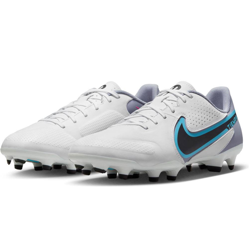 Nike botas de futbol cesped artificial TIEMPO LEGEND 9 ACADEMY FG/MG BLAZ puntera