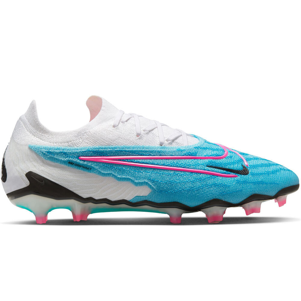 Nike botas de futbol cesped artificial PHANTOM GX ELITE FG lateral exterior