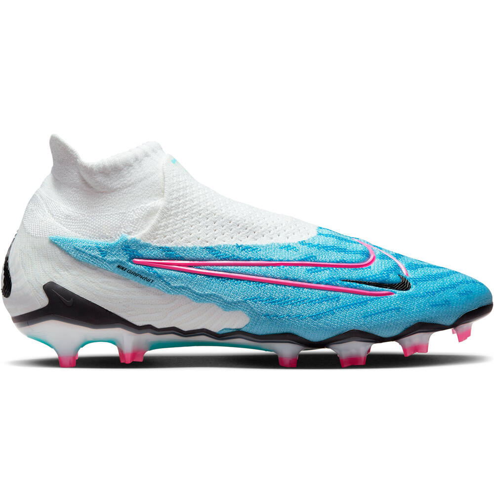 Nike botas de futbol cesped artificial PHANTOM GX ELITE DF FG lateral exterior