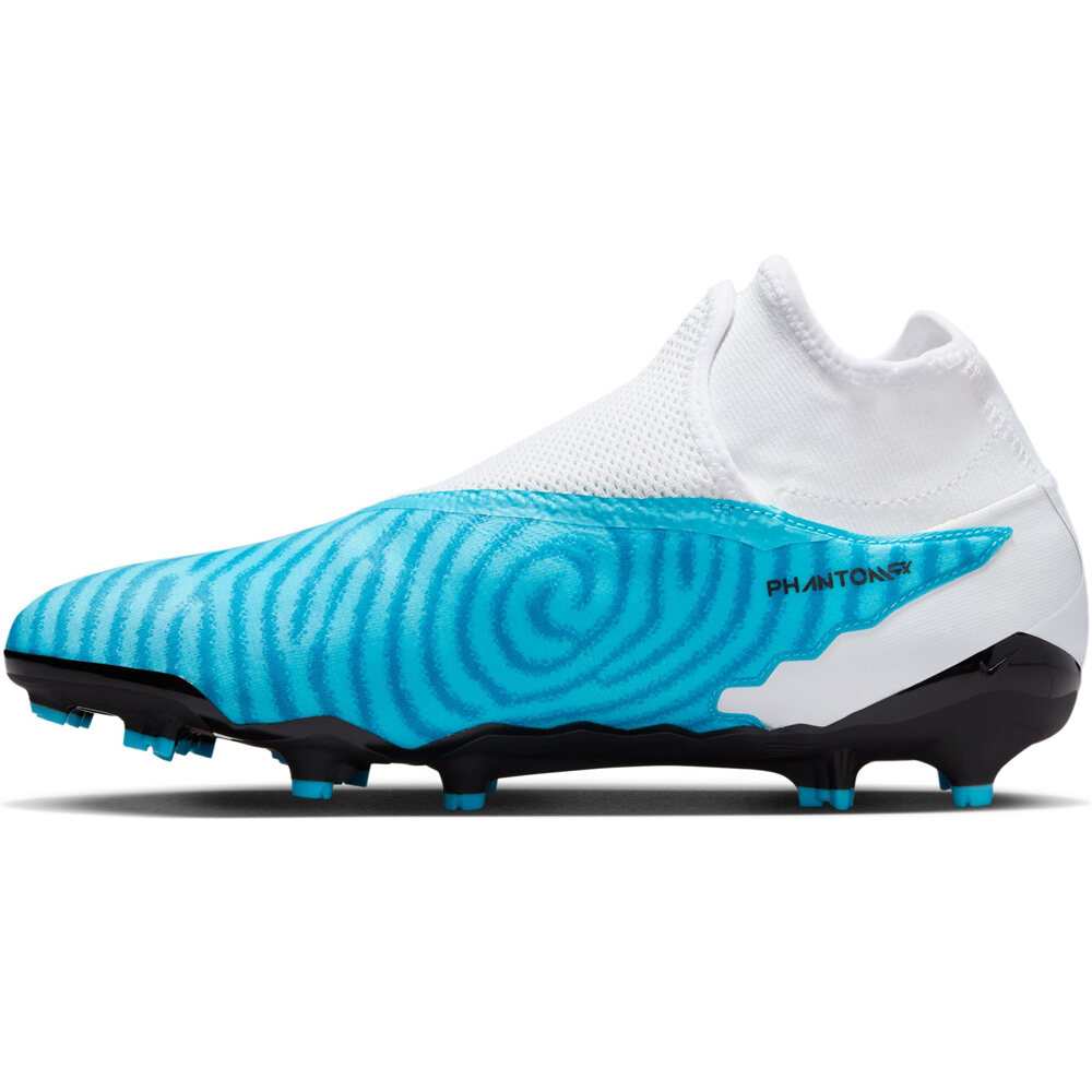 Nike botas de futbol cesped artificial PHANTOM GX PRO DF FG lateral interior