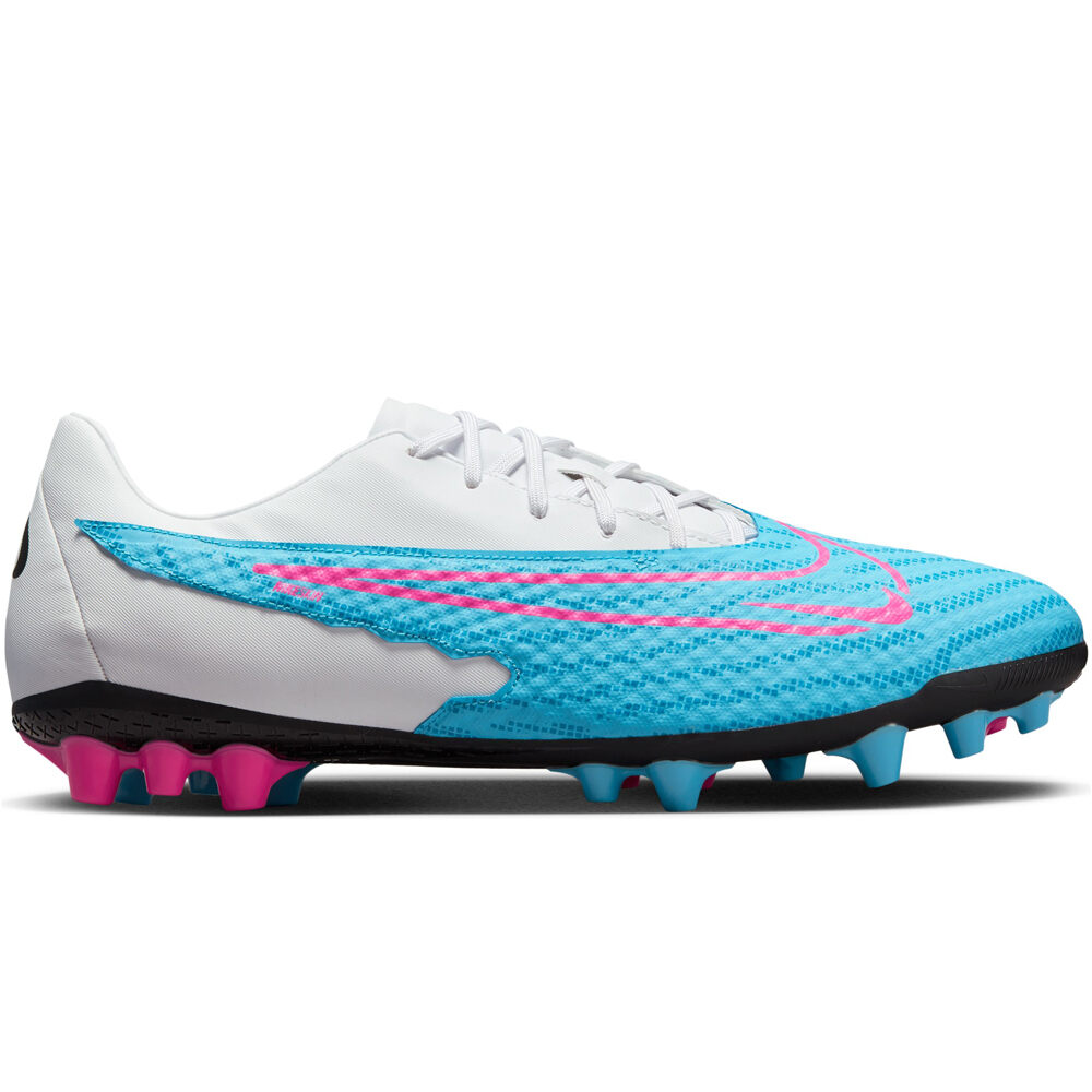 Nike botas de futbol cesped artificial PHANTOM GX ACADEMY AG lateral exterior