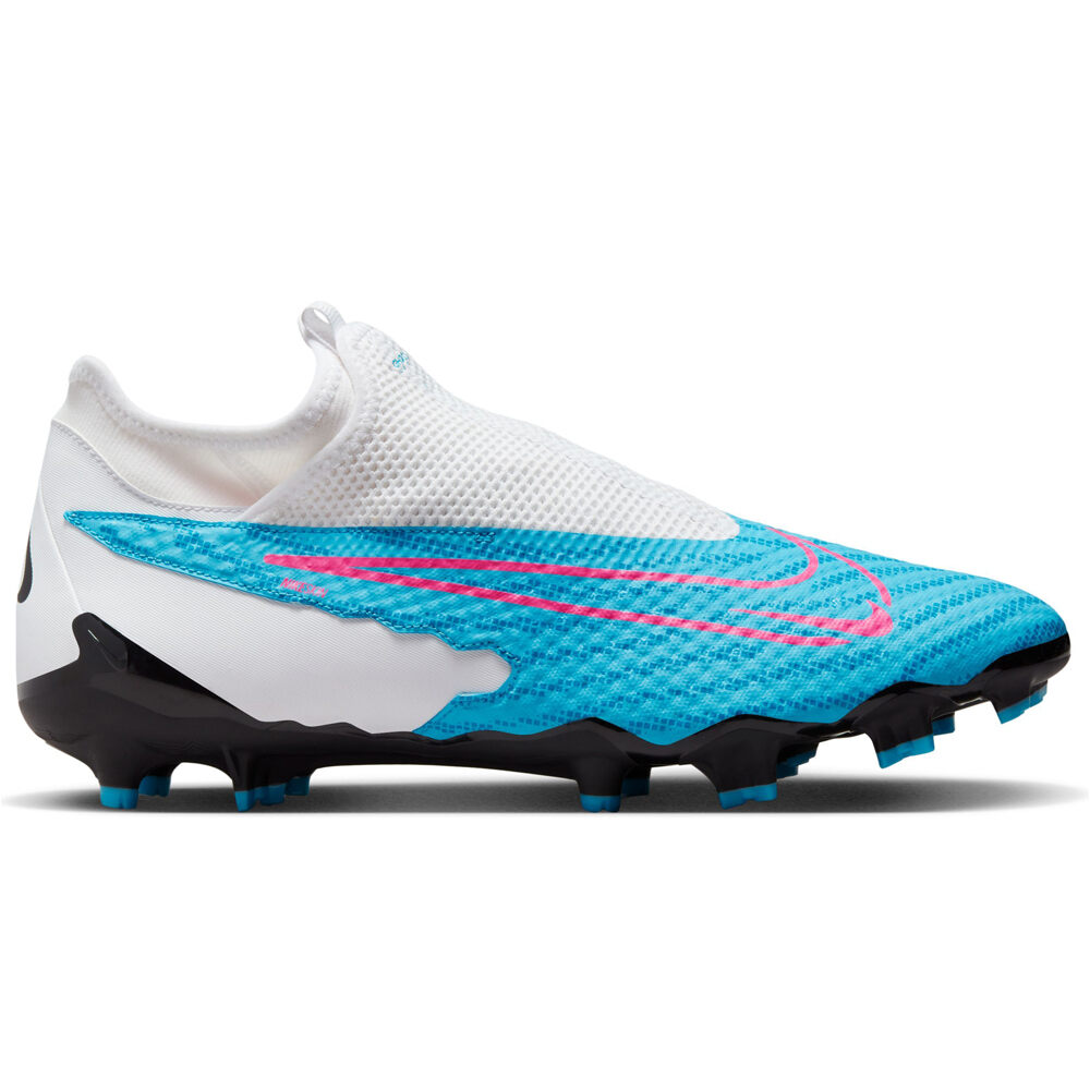 Nike botas de futbol cesped artificial PHANTOM GX ACADEMY DF FG/MG lateral exterior