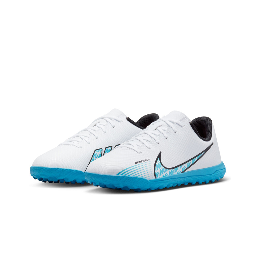 Nike botas de futbol niño multitaco y terreno duro MERCURIAL VAPOR JR 15 CLUB TF BLAZ puntera