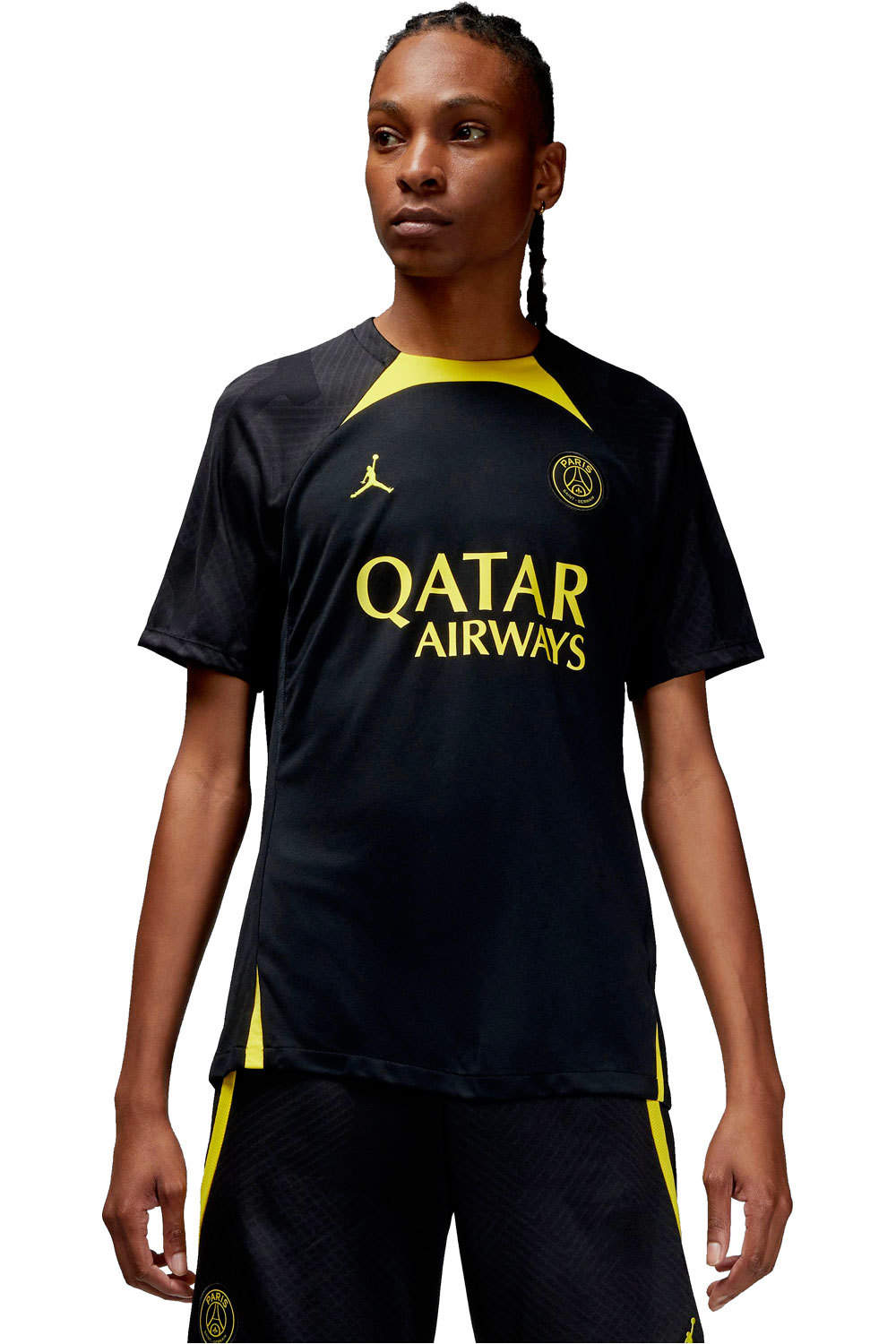 Nike camiseta de fútbol oficiales PSG 23 DF STRK SS TOP NEAM vista frontal