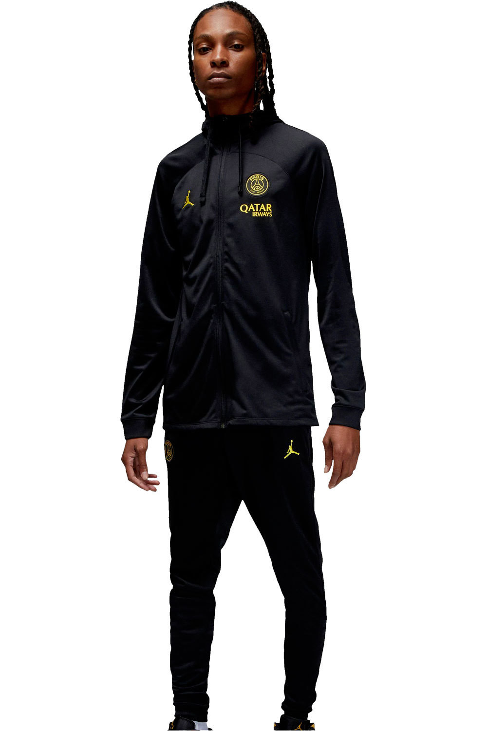Nike chandal fútbol de equipos oficiales PSG 23 DF STKHD TRKSUIT NEAM vista frontal