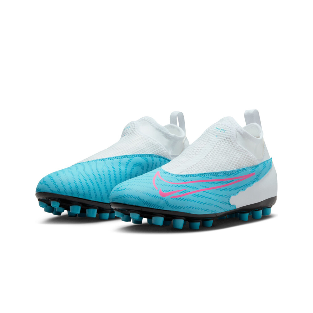 Nike botas de futbol niño cesped artificial PHANTOM JR GX ACADEMY DF AG puntera