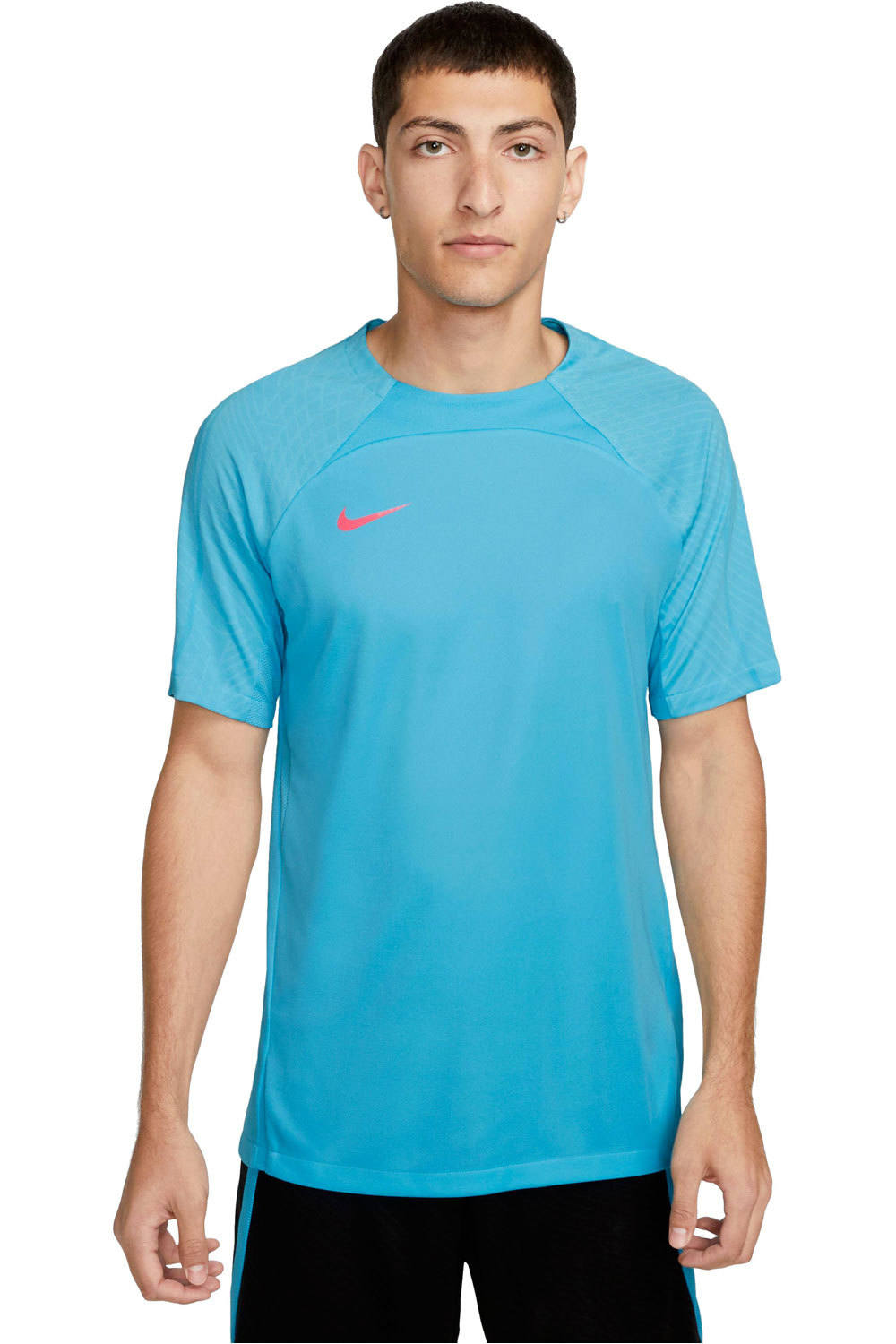 Dri-fit strike camisetas fútbol manga corta Azul (M)