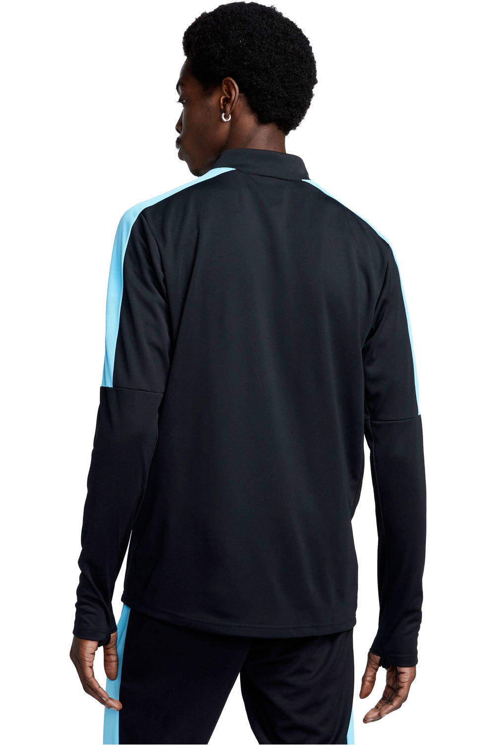Nike camisetas fútbol manga corta M NK DF ACD23 DRIL TOP NEGR vista trasera