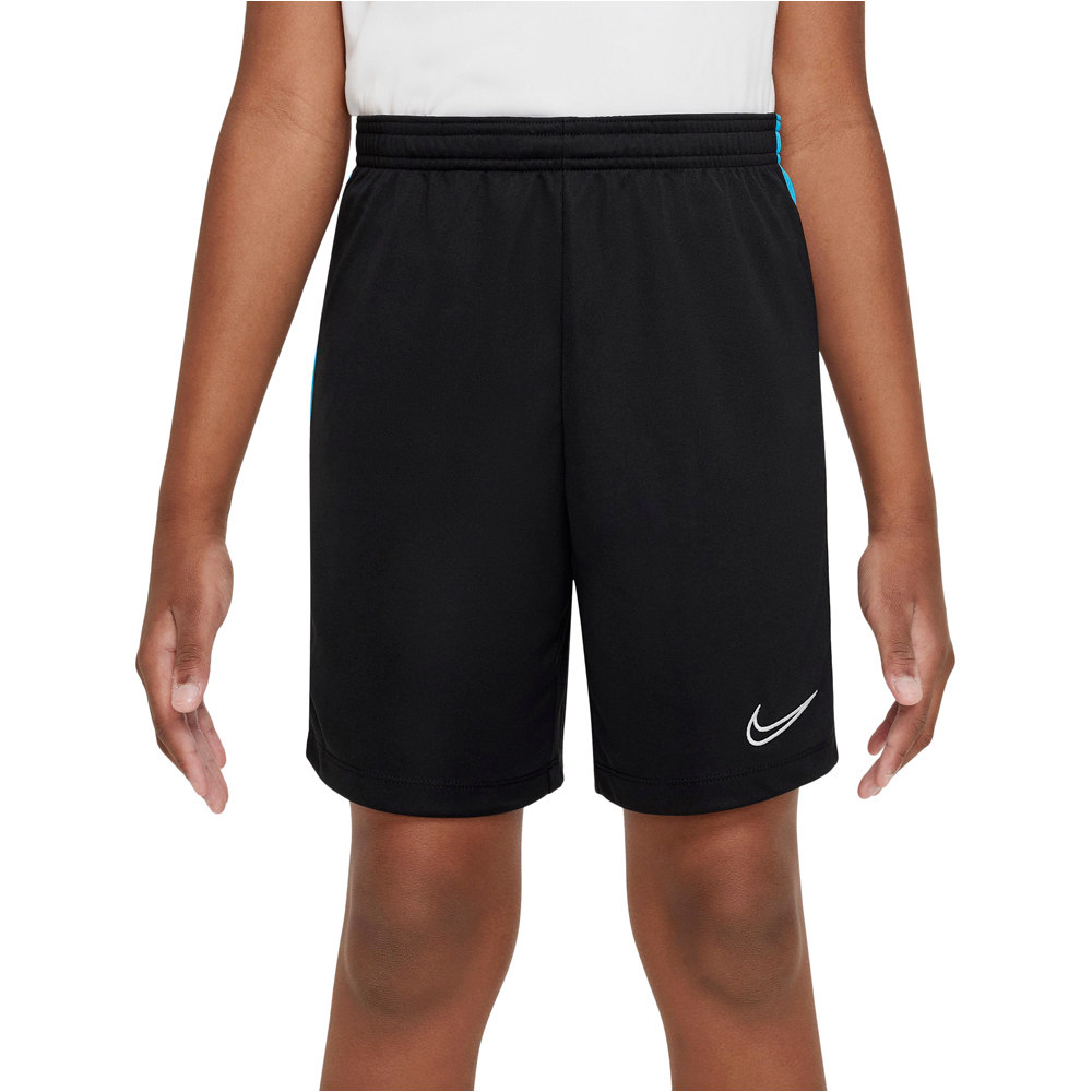 Nike pantalones cortos futbol niño K NK DF ACD23 SHORT K BR NEGR vista frontal