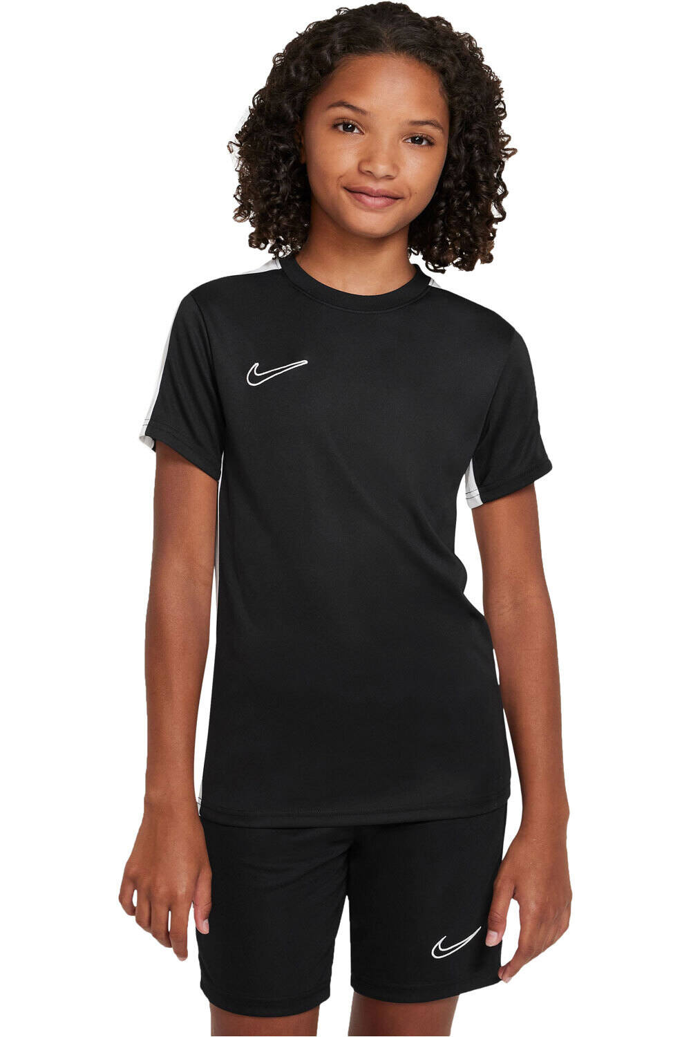 Nike camisetas entrenamiento futbol manga corta niño K NK DF ACD23 TOP SS BR NE vista frontal