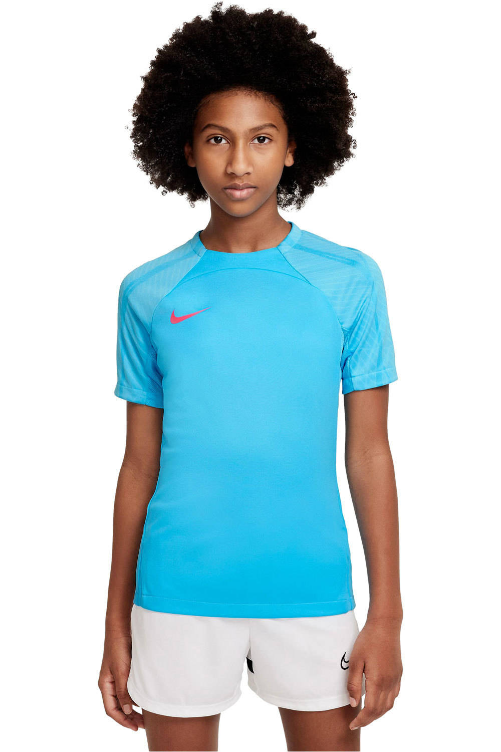 Nike camisetas entrenamiento futbol manga corta niño K NK DF STRK SS TOP K BR AZ vista frontal