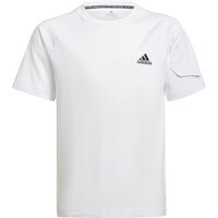 adidas camiseta manga corta niño Designed for Gameday vista frontal