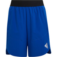 adidas bermuda niño Designed for Sport AEROREADY Training vista frontal