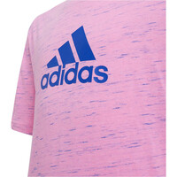 adidas camiseta manga corta niño Future Icons Badge of Sport Logo vista detalle