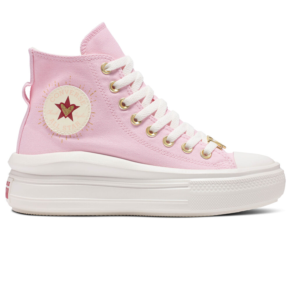 Converse zapatilla moda mujer CHUCK TAYLOR ALL STAR MOVE lateral exterior