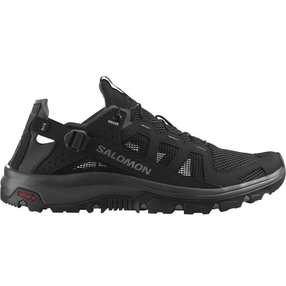 Techamphibian 5 sandalias trekking hombre Negro (40 2/3)
