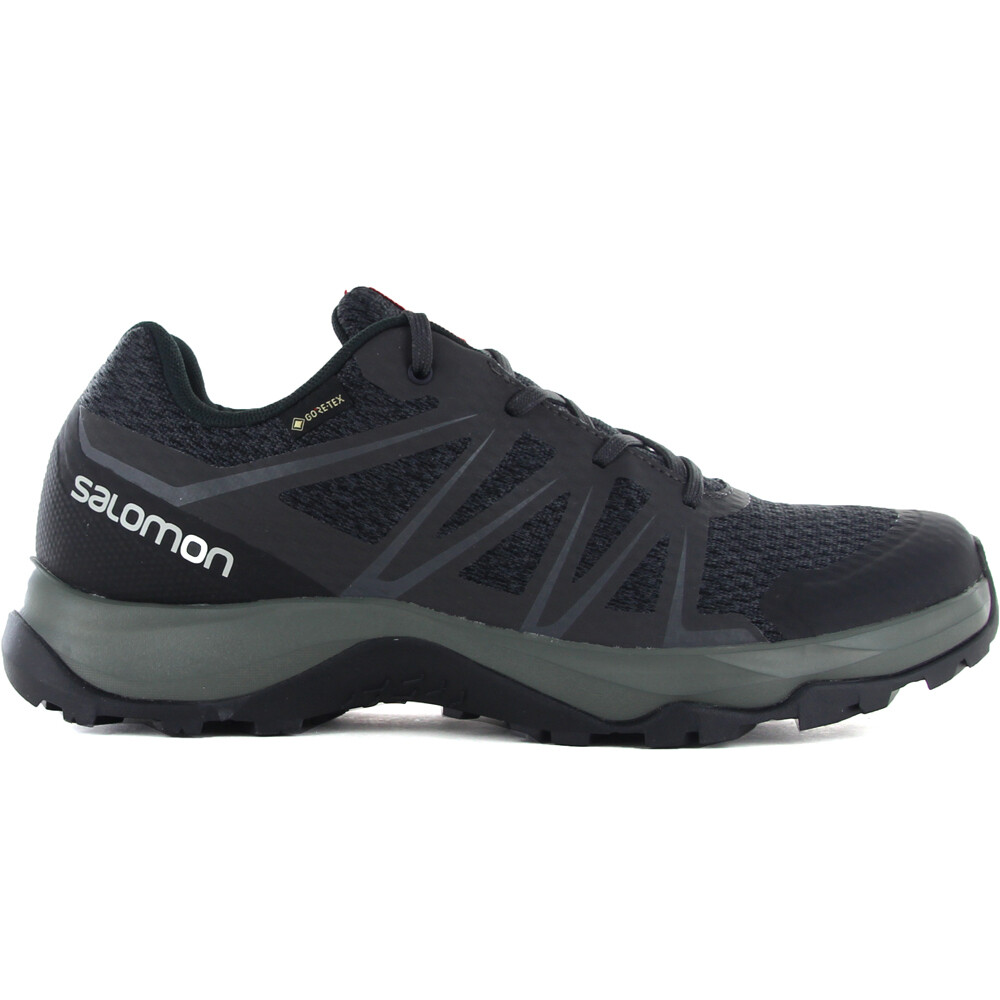 Warra gore-tex zapatilla trekking hombre Negro (43 1/3)