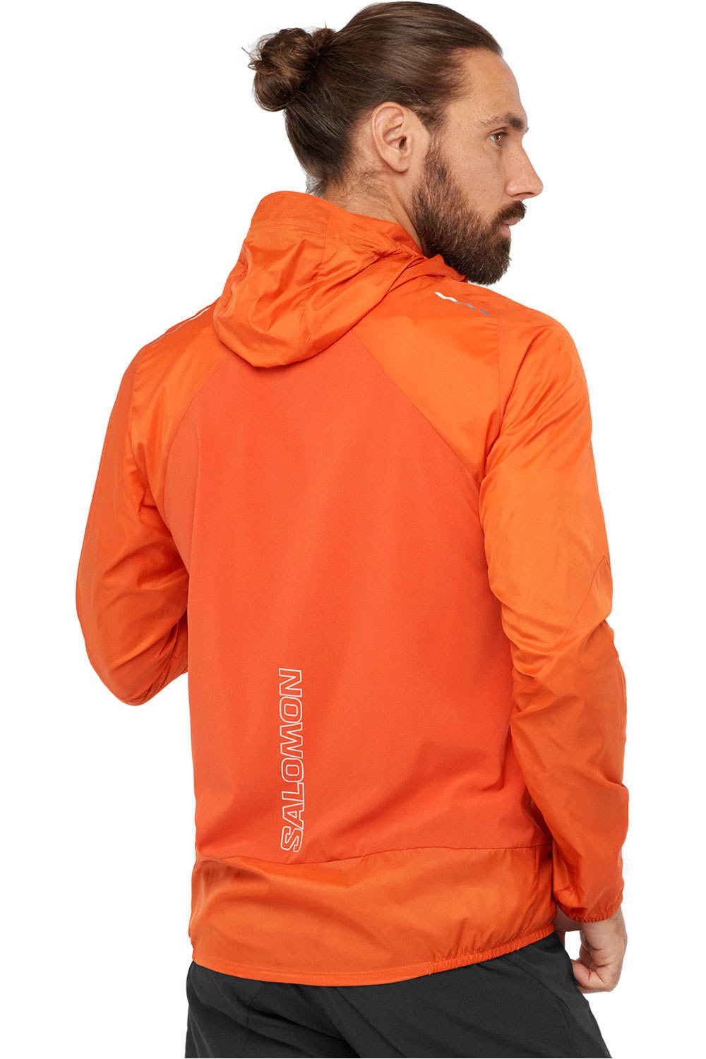 Salomon CHAQUETA TRAIL RUNNING HOMBRE BONATTI CROSS FZ HOODIE M vista detalle