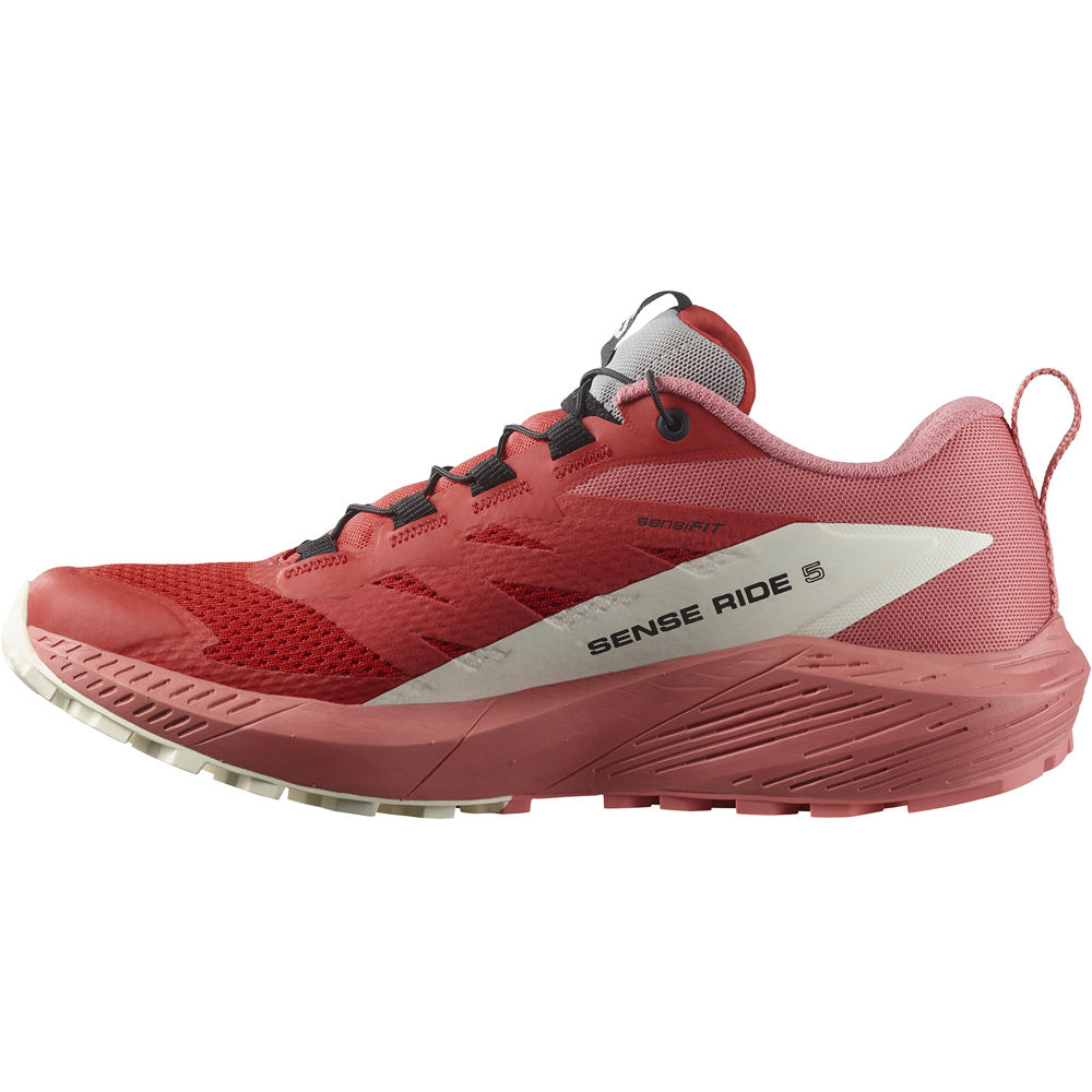 Salomon zapatillas trail mujer SENSE RIDE 5 W puntera