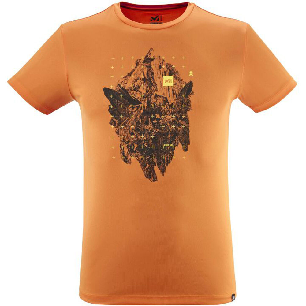 Millet camiseta montaña manga corta hombre TREKKER TS SS M vista frontal