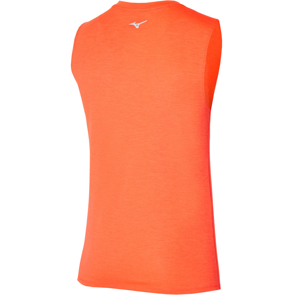 Mizuno camiseta entrenamiento tirantes hombre Impulse Core Sleeveless vista trasera