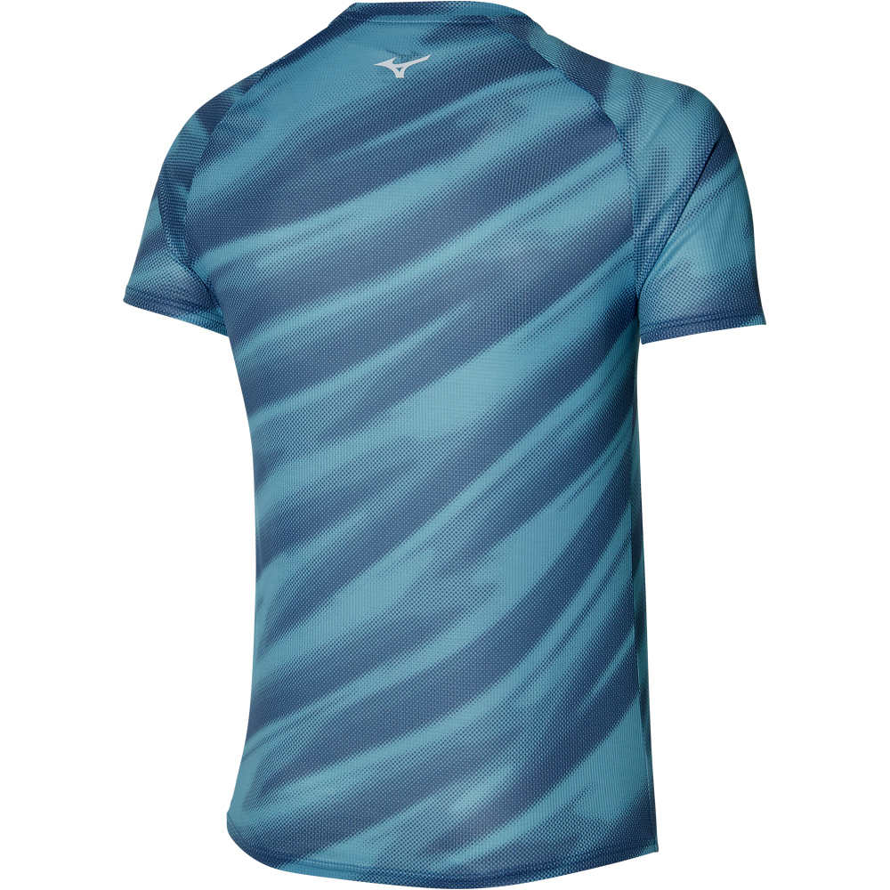 Mizuno camiseta técnica manga corta hombre DAF Graphic Tee vista trasera