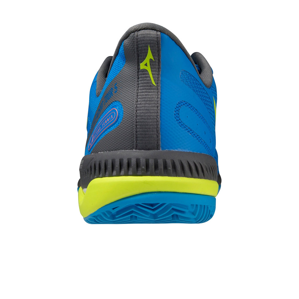 Mizuno Zapatillas Padel Hombre WAVE EXCEED TOUR 5 CC AZVE vista superior