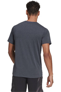 adidas camiseta fitness hombre Designed for Training vista trasera