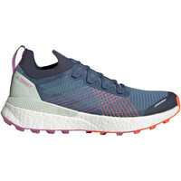 adidas zapatillas trail mujer Terrex Two Ultra Primeblue Trail Running lateral exterior