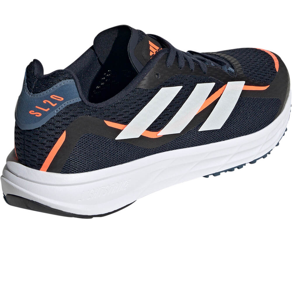 adidas zapatilla running hombre SL20.3 vista trasera