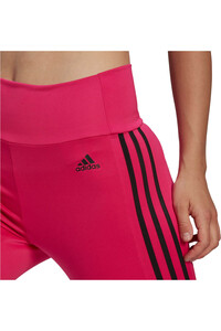 adidas pantalones y mallas largas fitness mujer 7/8 Designed To Move High-Rise Sport 3 bandas vista detalle