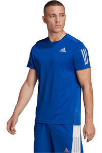 adidas camiseta técnica manga corta hombre Own the Run vista frontal