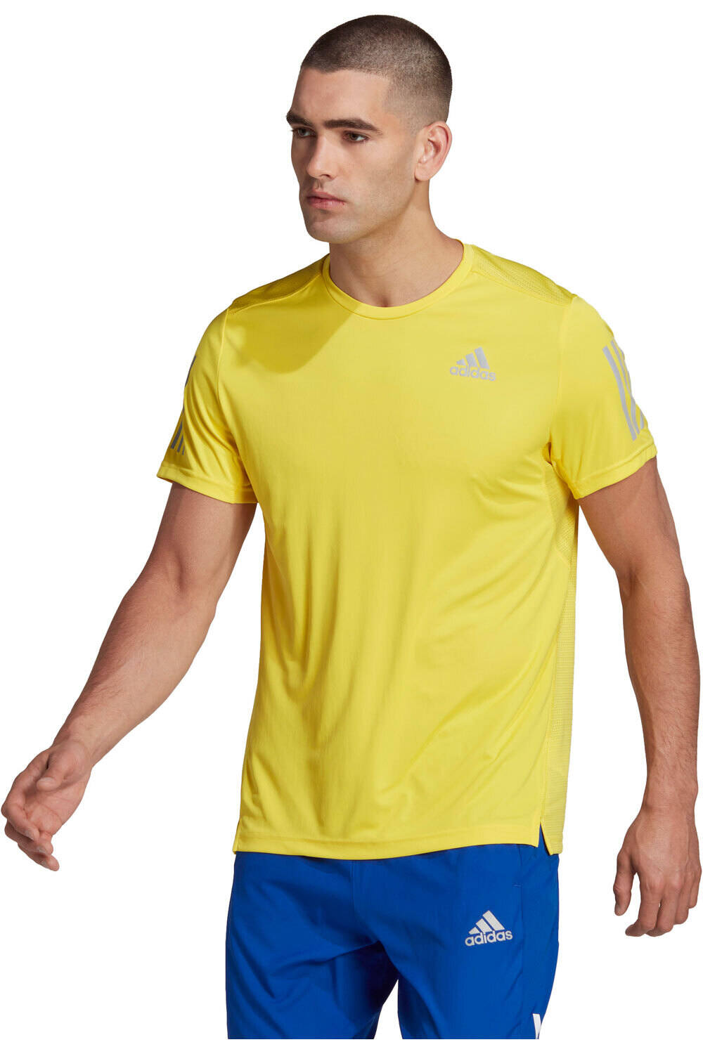 adidas camiseta técnica manga corta hombre Own the Run vista frontal