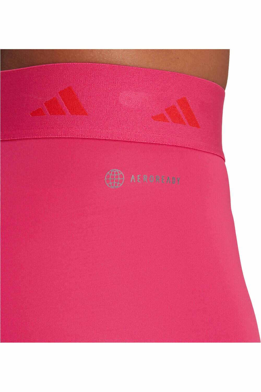 adidas pantalones y mallas largas fitness mujer Techfit 3 bandas vista detalle