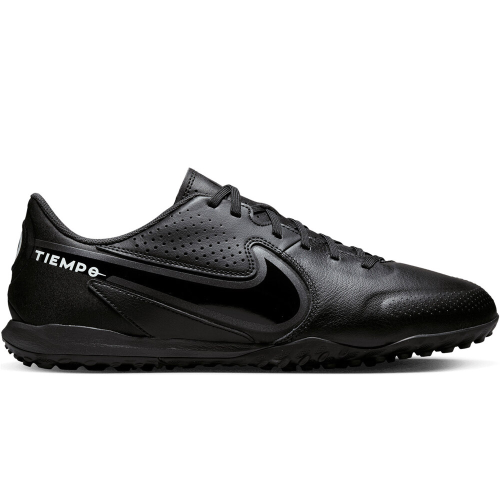 Nike botas de futbol multitaco y terreno duro TIEMPO LEGEND 9 ACADEMY TF lateral exterior