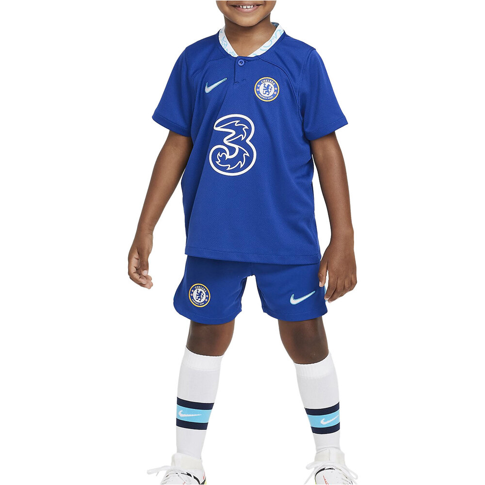 Nike equipación fútbol niño CFC LK NK DF KIT HM vista frontal