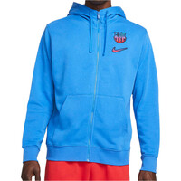 Nike sudadera entrenamiento fútbol BARCELONA 23 M NSW CLUB HOODIE FZ FT 05