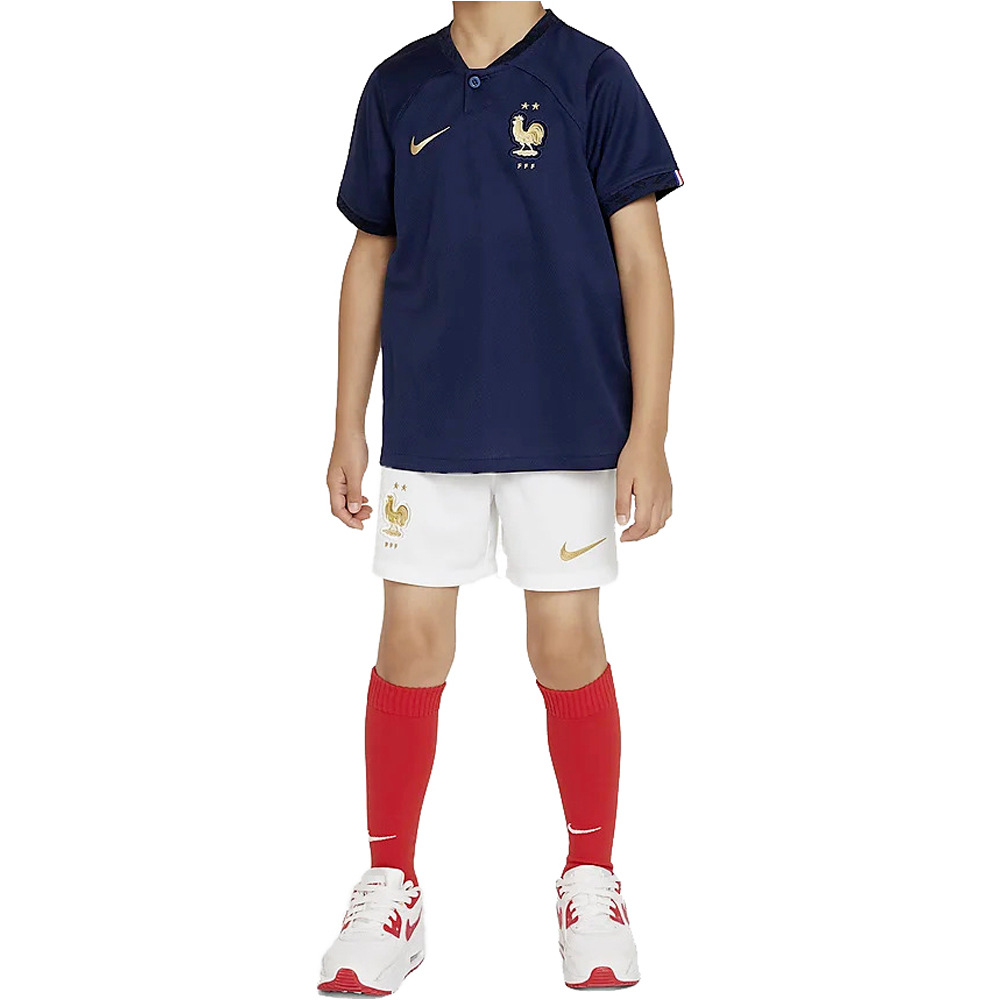 Nike equipación fútbol niño FRANCIA 22 LK NK DF KIT HM 07
