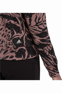 adidas sudadera mujer Future Icons Animal Print (con capucha) 03