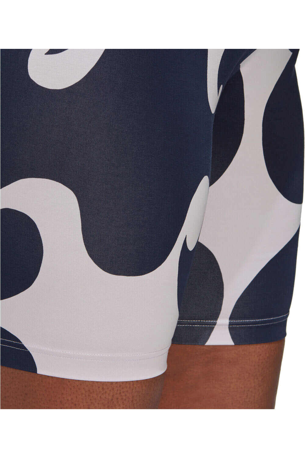 adidas Malla Corta Mujer Marimekko Rib Knee-Length (tallas grandes) 04