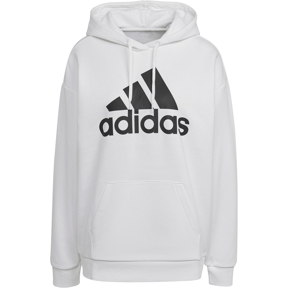 adidas sudadera mujer Essentials Logo Boyfriend Fleece (con capucha) 04