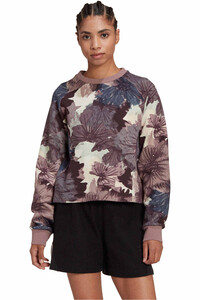 adidas sudadera mujer Allover Print vista frontal