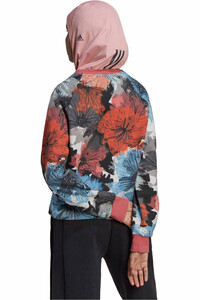 adidas sudadera mujer Allover Print vista trasera