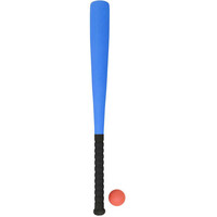 Bate Béisbol Foam Con Pelota. Azul 