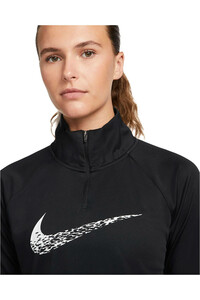 Nike camiseta técnica manga larga hombre W NK DF SWOOSH RUN MDLYR vista detalle