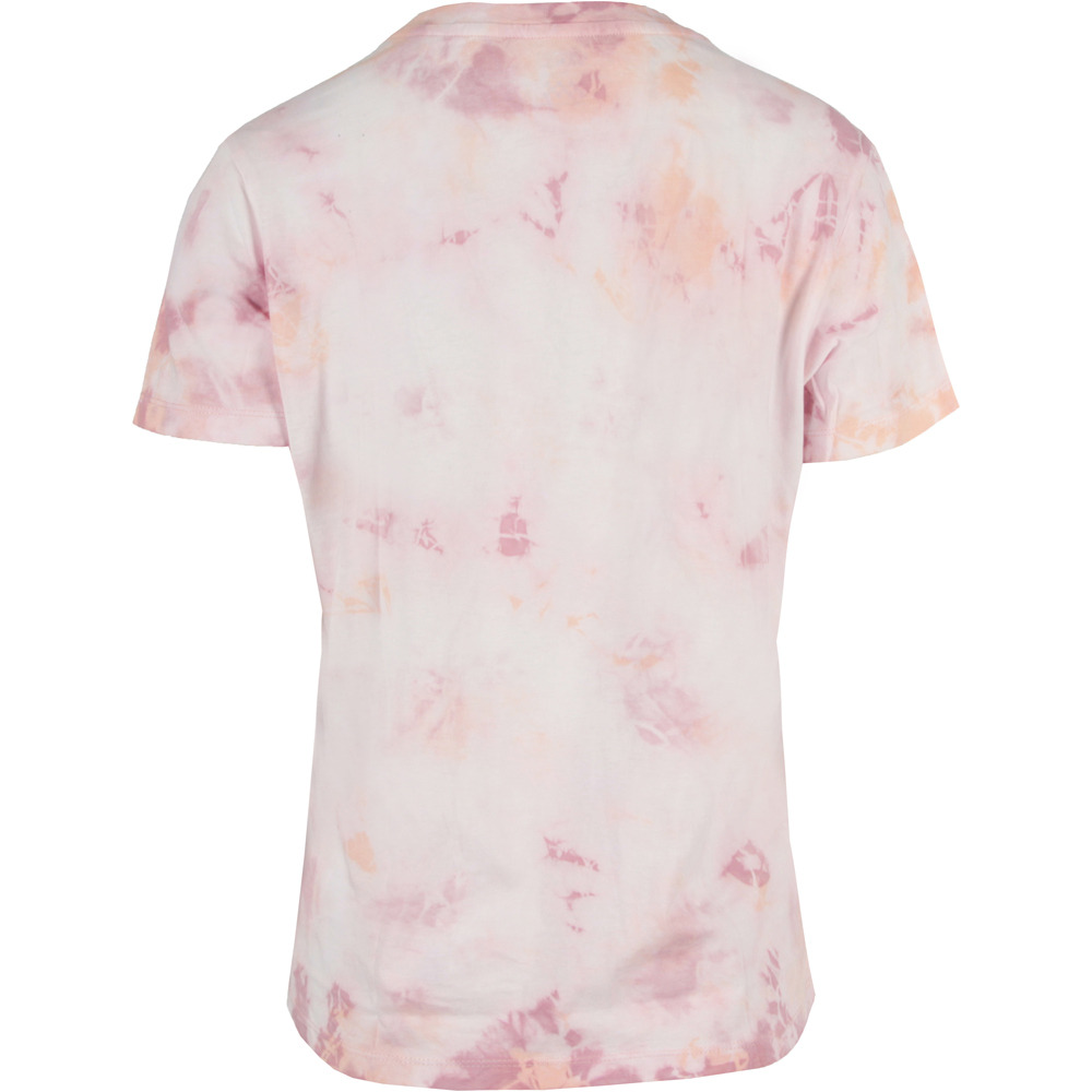 Vans camiseta manga corta mujer TYE DYE CREW-B vista trasera