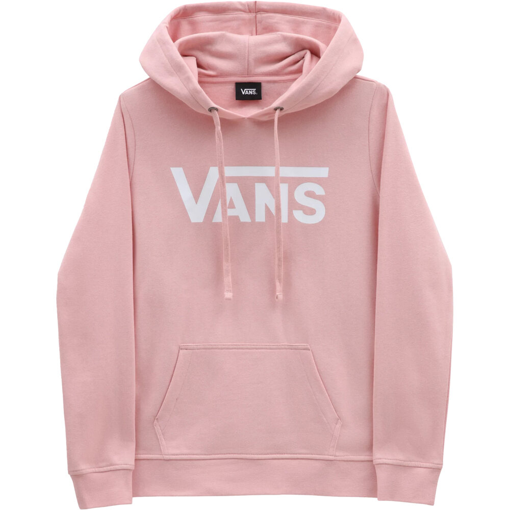 Vans sudadera mujer WM DROP V LOGO HOODIE-B vista detalle