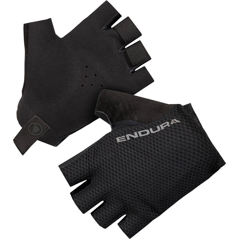 Egm guantes cortos ciclismo Negro (M)