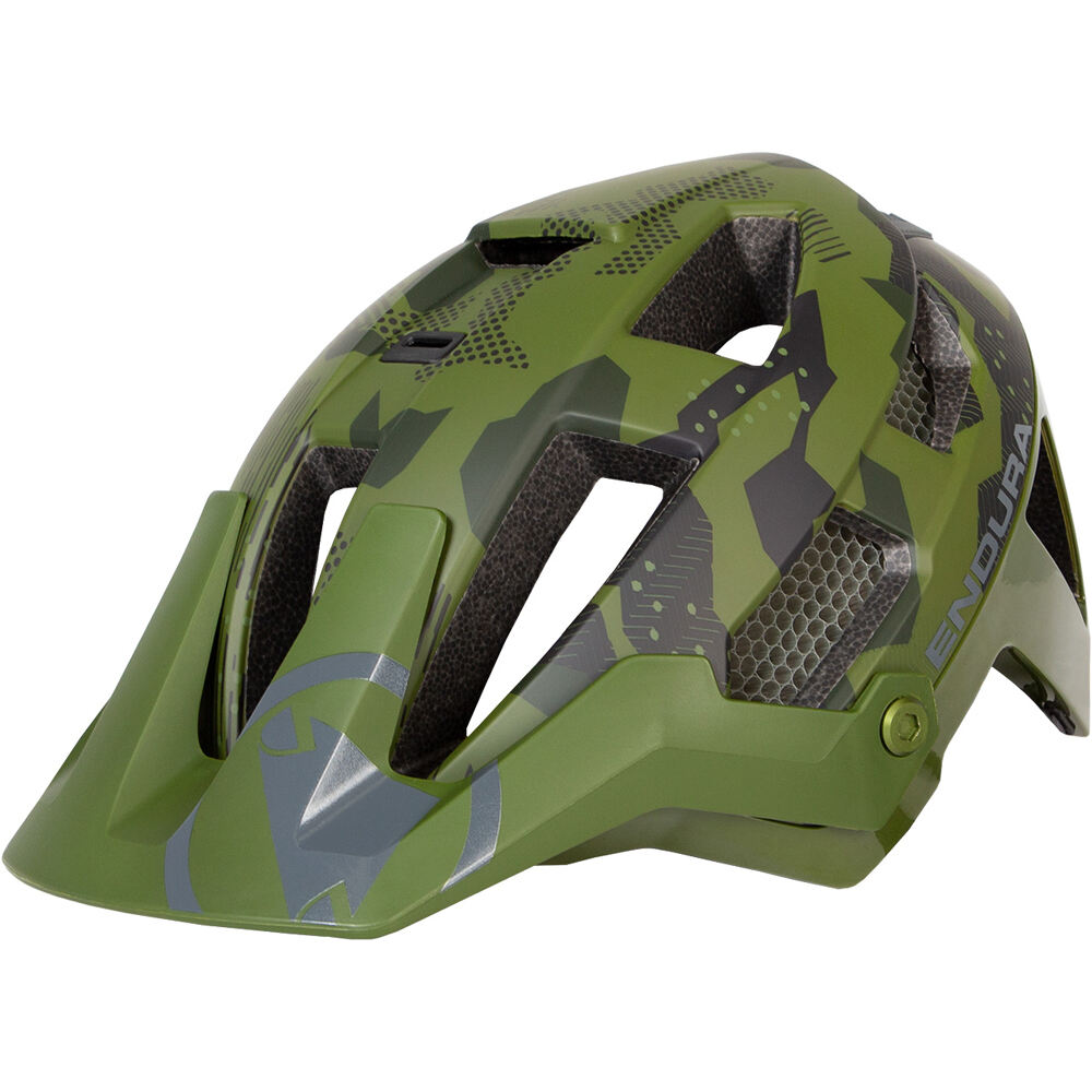 Endura casco bicicleta CASCO SINGLETRACK MIPS vista frontal